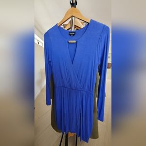BEBE Bodycon Dress Royal Blue (M)